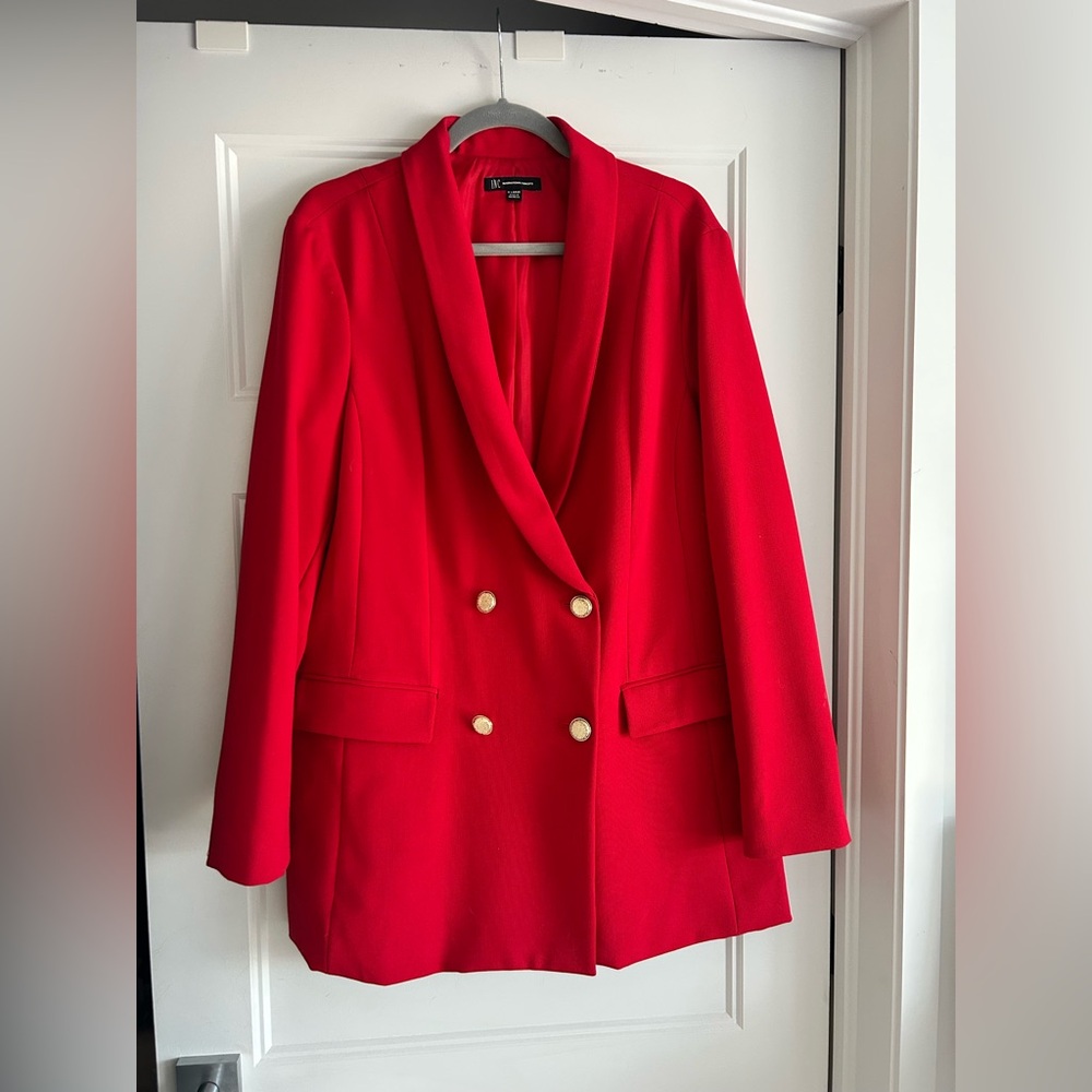 Double breasted blazer INC